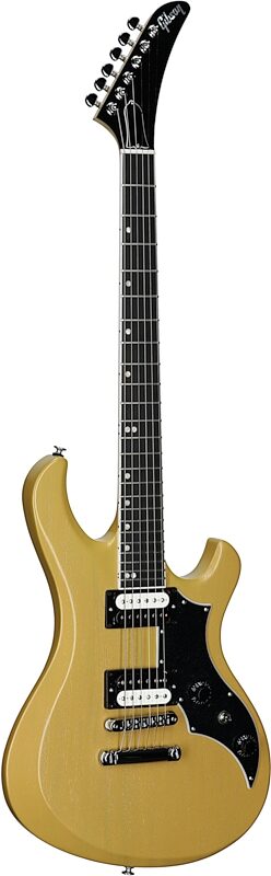 Gibson Victory Electric Guitar (with Case), TV Yellow Satin, Body Left Front