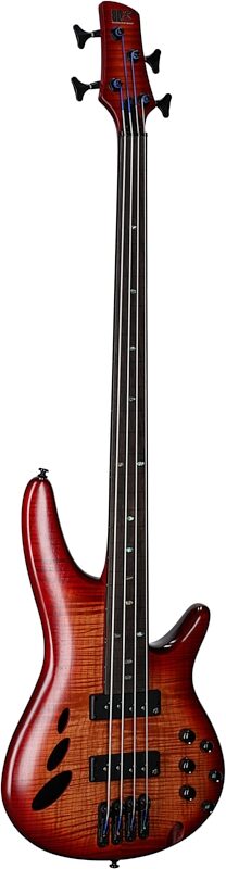 Ibanez SRD900F Bass Workshop Fretless Electric Bass, Brown, Body Left Front