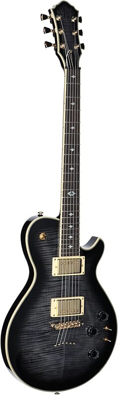 Michael Kelly Limited Modshop Narrow Body Design Patriot Electric Guitar, Smoke Burst, Body Left Front