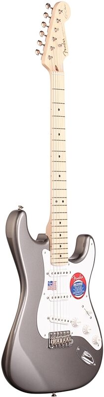 Fender Eric Clapton Artist Series Stratocaster (Maple with Case), Pewter, Body Left Front