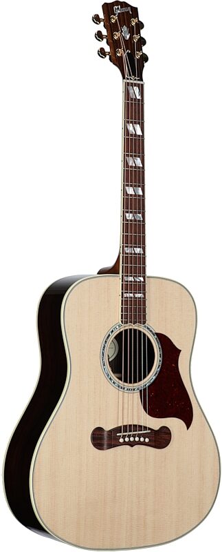 Gibson Songwriter Acoustic-Electric Guitar (with Case), Antique Natural, Body Left Front