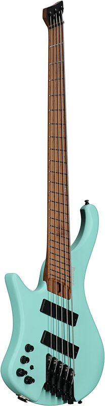Ibanez EHB1005MSL Electric Bass (with Gig Bag), Seafoam Green Matte, Body Left Front