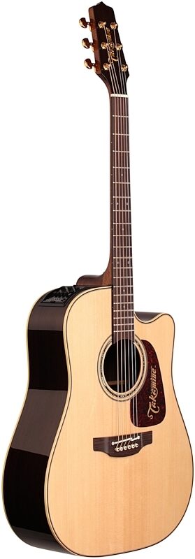 Takamine P5DC Pro Series Dreadnought Acoustic Guitar (with Case), New, Body Left Front