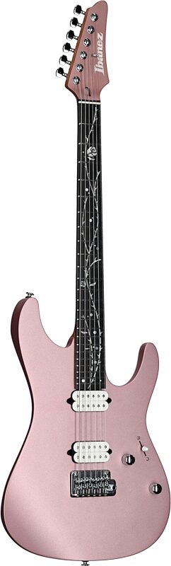 Ibanez TOD10 Tim Henson Electric Guitar (with Gig Bag), Metallic Mauve, Blemished, Body Left Front