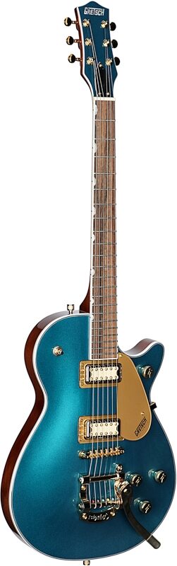 Gretsch Electromatic Pristine Limited Edition Jet Electric Guitar, Petrol, Body Left Front