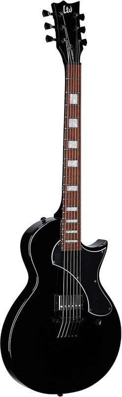 ESP LTD EC-201FT Electric Guitar, Black, Body Left Front