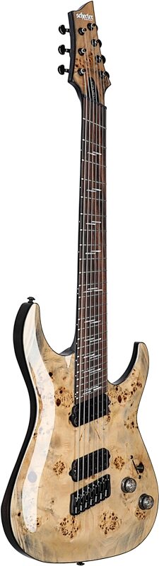 Schecter Omen Elite-7 Multiscale Electric Guitar, 7-String, Charcoal, Body Left Front