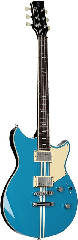 Yamaha Revstar Standard RSS20 Electric Guitar (with Gig Bag), Swift Blue, Body Left Front