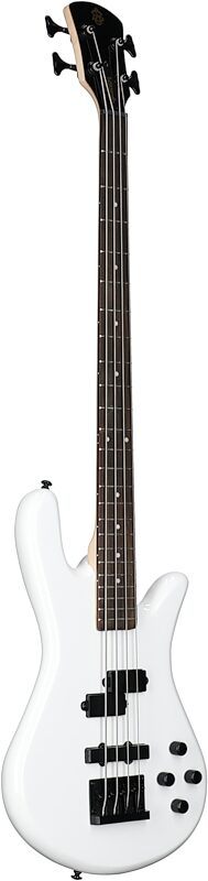 Spector Performer 4 Electric Bass, Solid White Gloss, Body Left Front