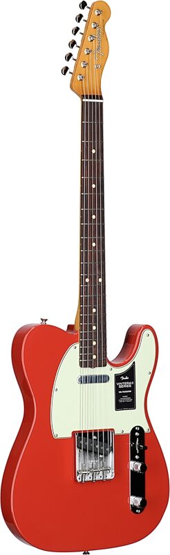 Fender Vintera II '60s Telecaster Electric Guitar, Rosewood Fingerboard (with Gig Bag), Fiesta Red, Body Left Front