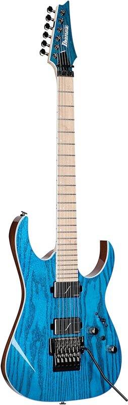 Ibanez RG5120M Prestige Electric Guitar (with Case), Frozen Ocean, Body Left Front