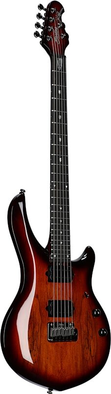 Sterling by Music Man John Petrucci Majesty MAJ200 Electric Guitar (with Gig Bag), Blood Orange, Body Left Front