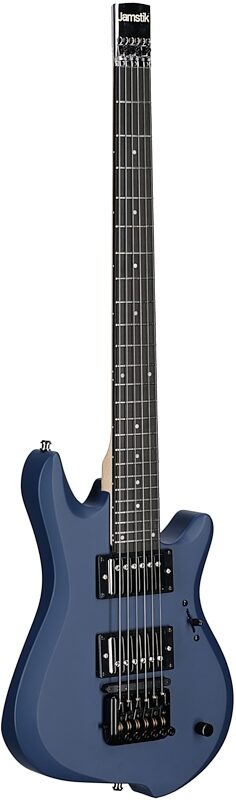 Jamstik Studio MIDI Electric Guitar (with Gig Bag), Blue, Body Left Front