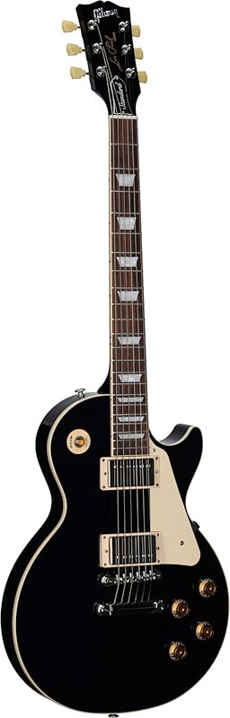 Gibson Les Paul Standard '50s Gold Top Electric Guitar (with Case), Deep Purple, Body Left Front