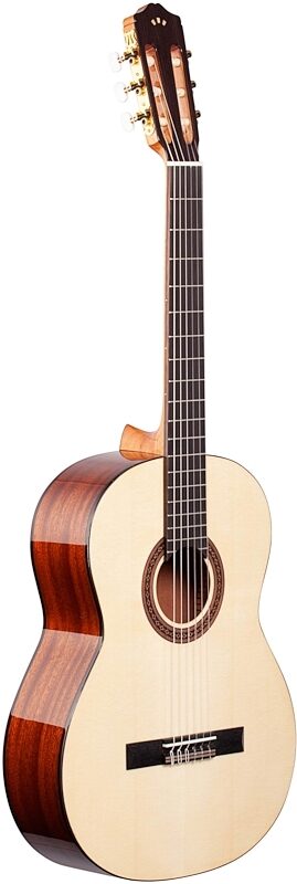 Cordoba C5 Spruce Top Nylon-String Classical Acoustic Guitar, New, Body Left Front