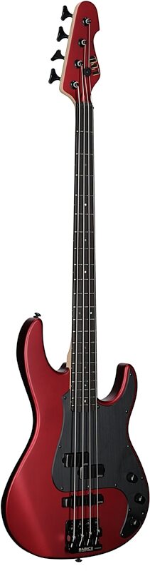 ESP LTD AP-4 Electric Bass, Candy Apple Red Satin, Body Left Front