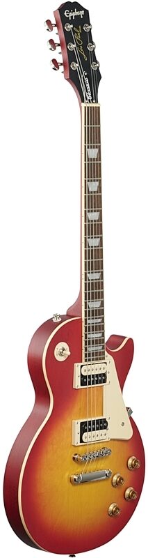 Epiphone Les Paul Classic Worn Electric Guitar, Heritage Cherry, Body Left Front