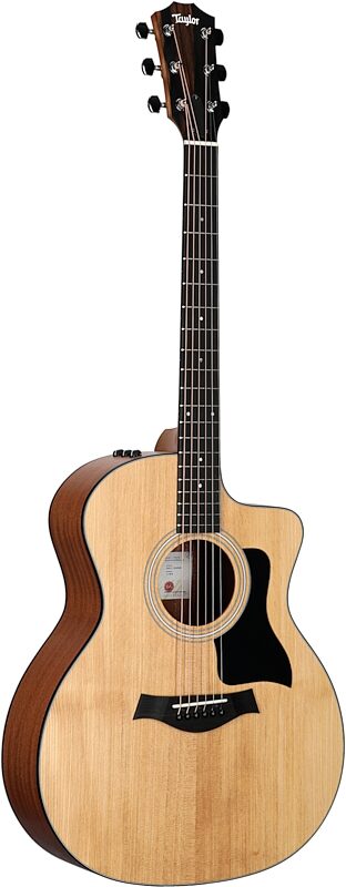 Taylor 114ce Grand Auditorium Acoustic-Electric Guitar (with Gig Bag), New, Body Left Front