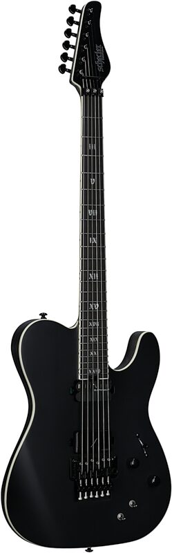 Schecter PT FR-S SLS Elite Evil Twin Electric Guitar, Satin Black, Body Left Front