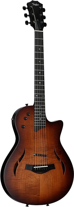 Taylor T5z Classic Koa Electric Guitar (with Gig Bag), New, Body Left Front