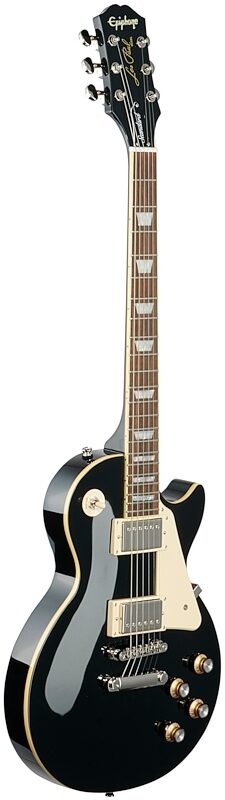 Epiphone Les Paul Standard '60s Electric Guitar, Ebony, Body Left Front