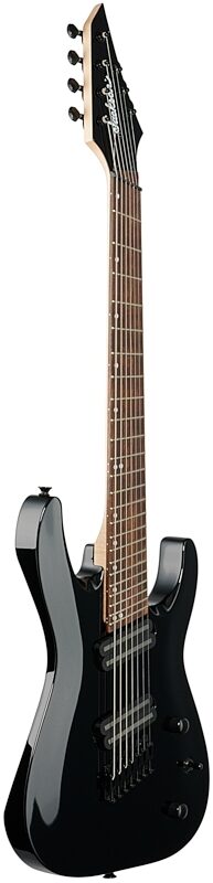 Jackson X Series Dinky DKAF7 MS Electric Guitar, 7-String, Black, Body Left Front