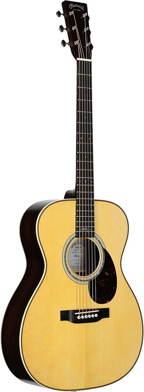 Martin OM-JM John Mayer Special Edition Acoustic-Electric Guitar (with Case), New, Body Left Front
