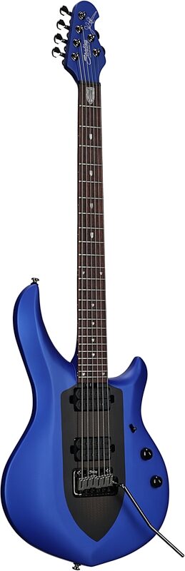 Sterling by Music Man Majesty John Petrucci Signature Electric Guitar (with Gig Bag), Siberian Sapphire, Body Left Front