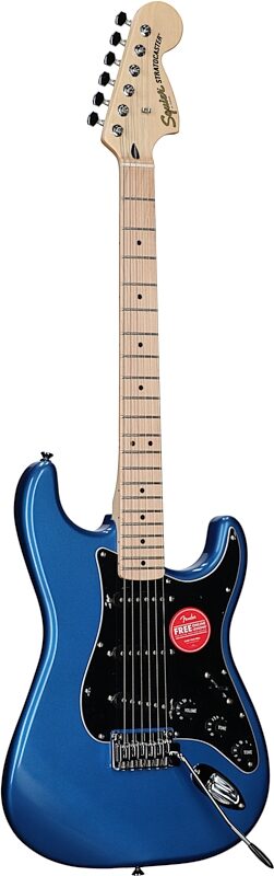 Squier Affinity Stratocaster Electric Guitar, with Maple Fingerboard, Lake Placid Blue, USED, Blemished, Body Left Front