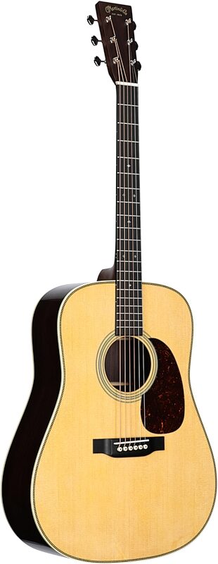 Martin HD-28 Redesign Acoustic Guitar (with Case), Natural, Body Left Front