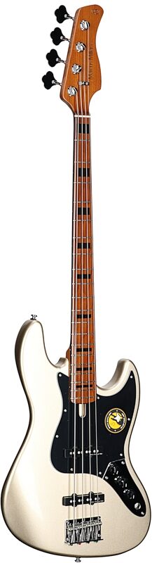 Sire Marcus Miller V5 Electric Bass, Champagne Gold Metallic, Body Left Front