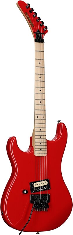 Kramer Baretta Original Series Electric Guitar, Left-Handed, Jumper Red, Body Left Front