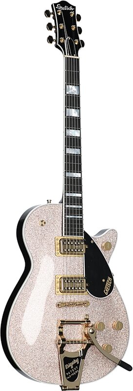 Gretsch G6229TG Limited Edition Sparkle Jet (with Case), Champagne Sparkle, Body Left Front