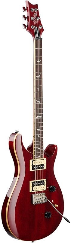 PRS Paul Reed Smith SE Standard 24 Electric Guitar (with Gig Bag), Vintage Cherry, Body Left Front