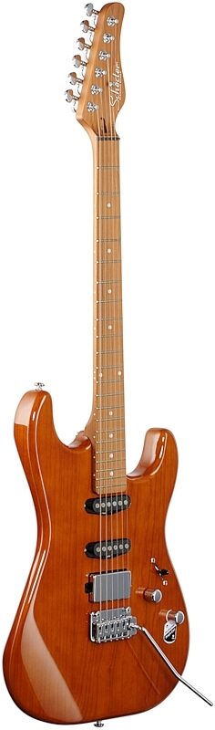 Schecter Traditional Van Nuys Electric Guitar, Natural Gloss, Blemished, Body Left Front