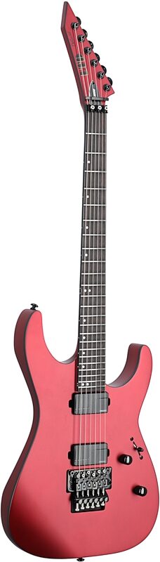 ESP LTD M-1000 Electric Guitar, Candy Apple Red Satin, Body Left Front