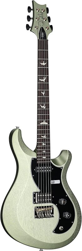 PRS Paul Reed Smith S2 Vela Satin Electric Guitar (with Gig Bag), Mavis Mint Metallic, Body Left Front