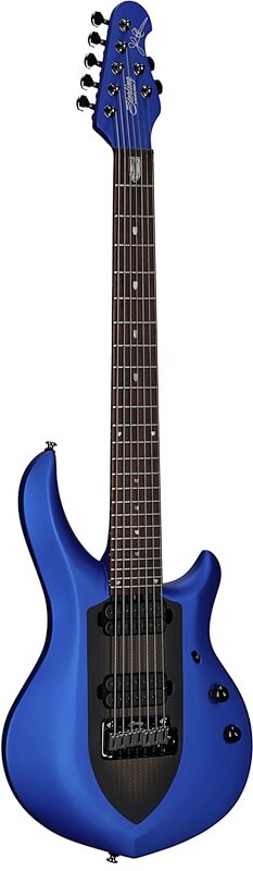 Sterling by Music Man John Petrucci MAJ170 Electric Guitar, Siberian Sapphire, Body Left Front