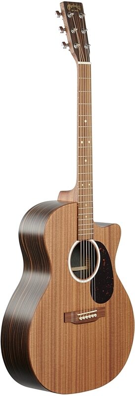 Martin GPC-X2E Macassar Grand Performance Acoustic-Electric Guitar (with Gig Bag), New, Body Left Front