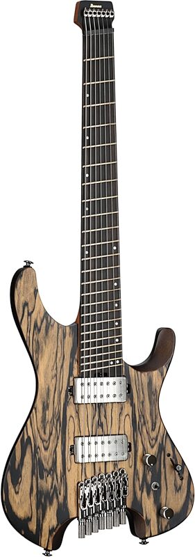 Ibanez QX527PENTF Electric Guitar (with Gig Bag), Natural, Body Left Front