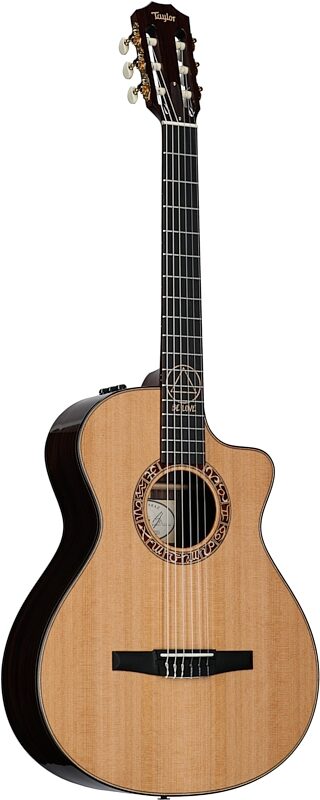 Taylor Jason Mraz Signature Model Grand Concert Classical Acoustic-Electric Guitar (with Case), New, Body Left Front
