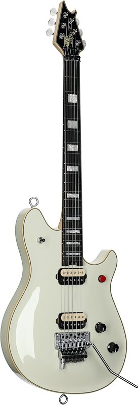 EVH MIJ Series Signature Wolfgang Electric Guitar (with Case), Ivory, Body Left Front