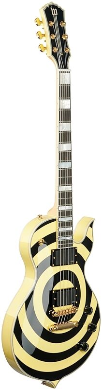 Wylde Audio Odin Grail Rawtop Bullseye Electric Guitar, Genesis, Body Left Front