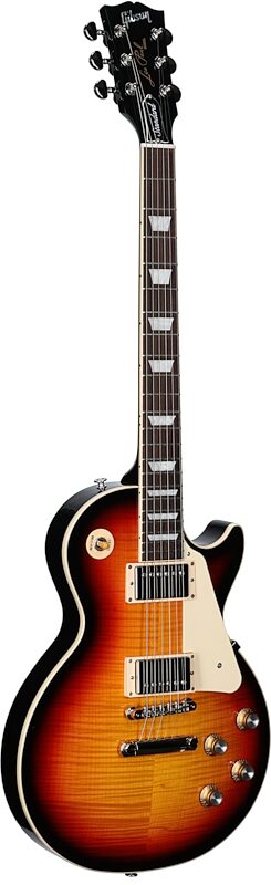 Gibson Exclusive Les Paul Standard '60s AAA Top Electric Guitar (with Case), Firebust, Blemished, Body Left Front
