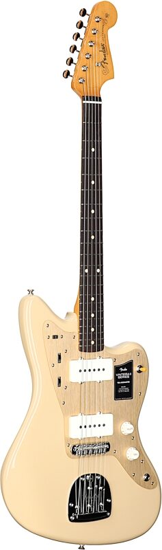 Fender Vintera II '50s Jazzmaster Electric Guitar, Rosewood Fingerboard (with Gig Bag), Desert Sand, Body Left Front