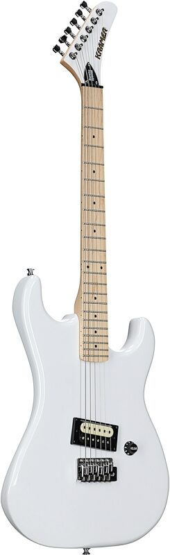 Kramer Baretta Special Electric Guitar, White, Body Left Front
