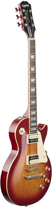Epiphone Les Paul Classic Electric Guitar, Heritage Cherry Sunburst, Scratch and Dent, Body Left Front