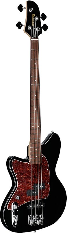 Ibanez Talman TMB100 Electric Bass, Left-Handed, Black, Body Left Front