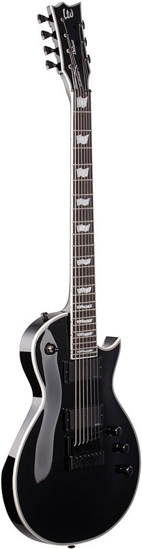 ESP LTD Eclipse EC-1007 EverTune Electric Guitar, 7-String, Black, Body Left Front