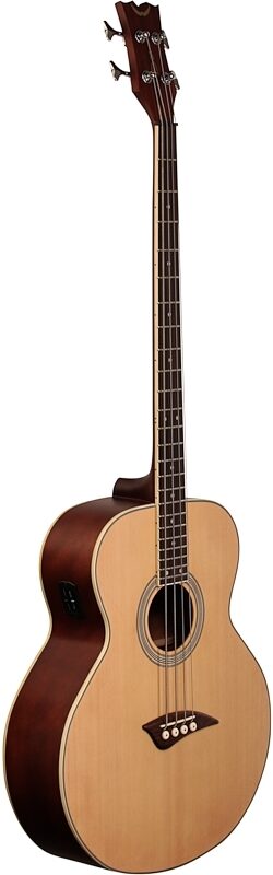 Dean EAB Acoustic-Electric Bass, Natural, Body Left Front